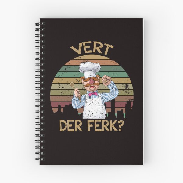 Item preview, Retro Vintage Vert Der Ferk Swedish Chef designed and sold by ELIZABETWEATHEA.