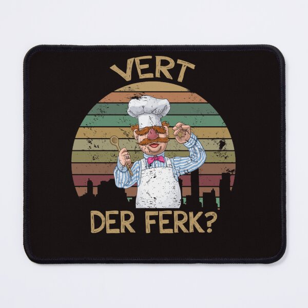 Item preview, Retro Vintage Vert Der Ferk Swedish Chef designed and sold by ELIZABETWEATHEA.