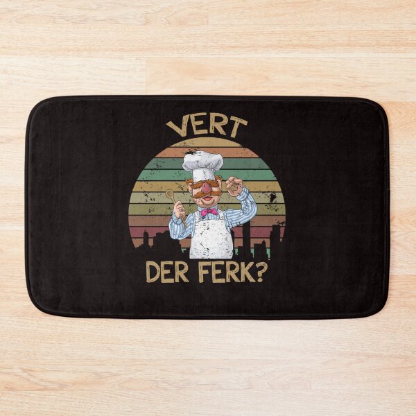 Item preview, Retro Vintage Vert Der Ferk Swedish Chef designed and sold by ELIZABETWEATHEA.
