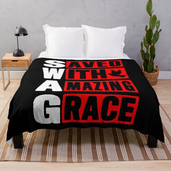 Item preview, SWAG - Saved With Amazing Grace designed and sold by plushism.