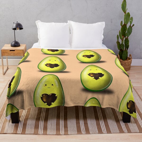 Item preview, Kawaii Avocado Hugging his Heart Seed designed and sold by 99AliBee.
