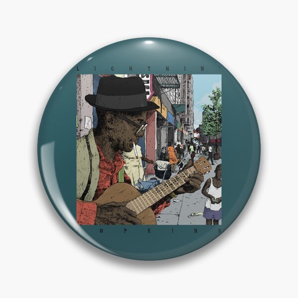 Item preview, Lightnin Hopkins Playing Live  designed and sold by ReedDrouin.