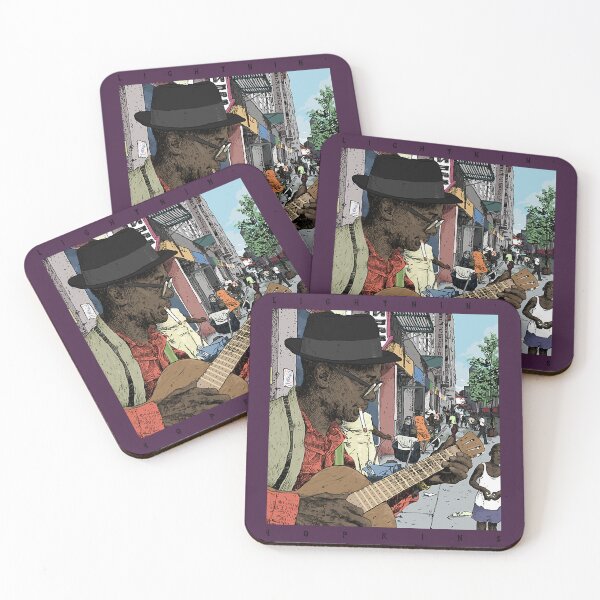 Item preview, Lightnin Hopkins Playing Live  designed and sold by ReedDrouin.