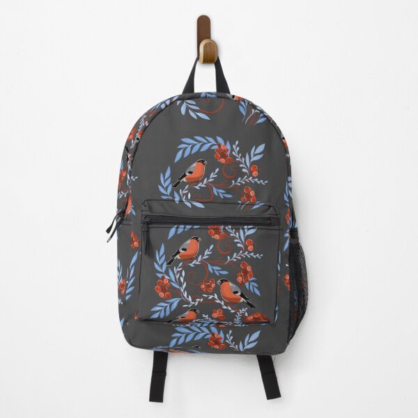 Item preview, Folk red birds bullfinches and red berries designed and sold by Hennagirl.