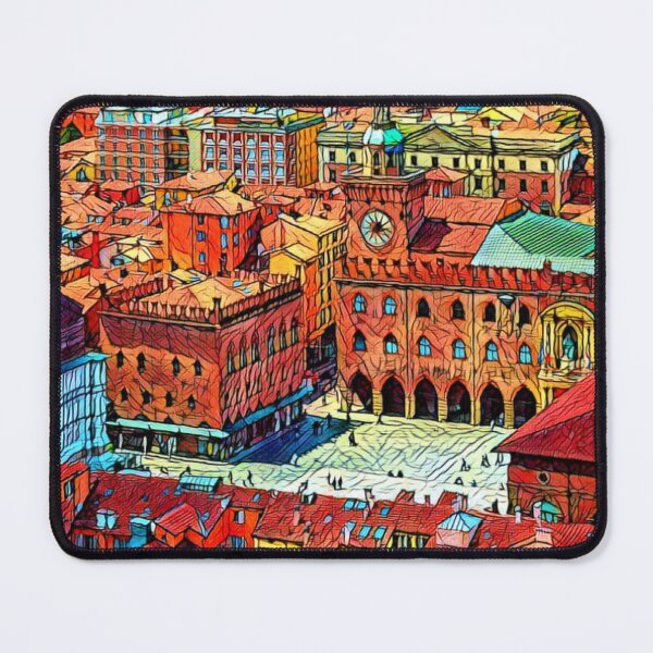 Item preview, A Pop Art Travel Print of Bologna - Italy designed and sold by StudioRedKoala.