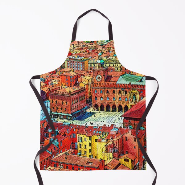 Item preview, A Pop Art Travel Print of Bologna - Italy designed and sold by StudioRedKoala.
