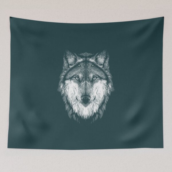 Item preview, Wolf face  designed and sold by ReedDrouin.