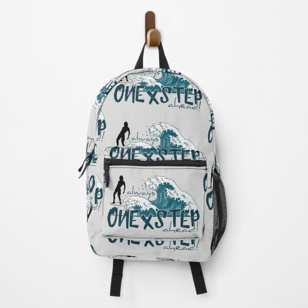 Item preview, One X Step Ahead! Japanese Wave Longboard Noseride Surfer designed and sold by Skizzenmonster.