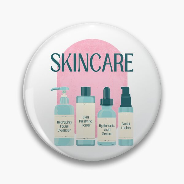 Item preview, Cleanser Toner Serum Lotion Skincare Steps Beauty Secrets designed and sold by ObsidianDaz.