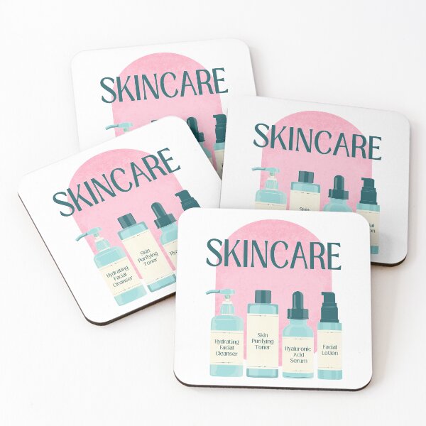 Item preview, Cleanser Toner Serum Lotion Skincare Steps Beauty Secrets designed and sold by ObsidianDaz.