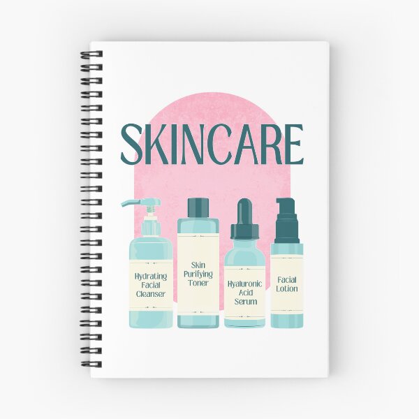 Item preview, Cleanser Toner Serum Lotion Skincare Steps Beauty Secrets designed and sold by ObsidianDaz.