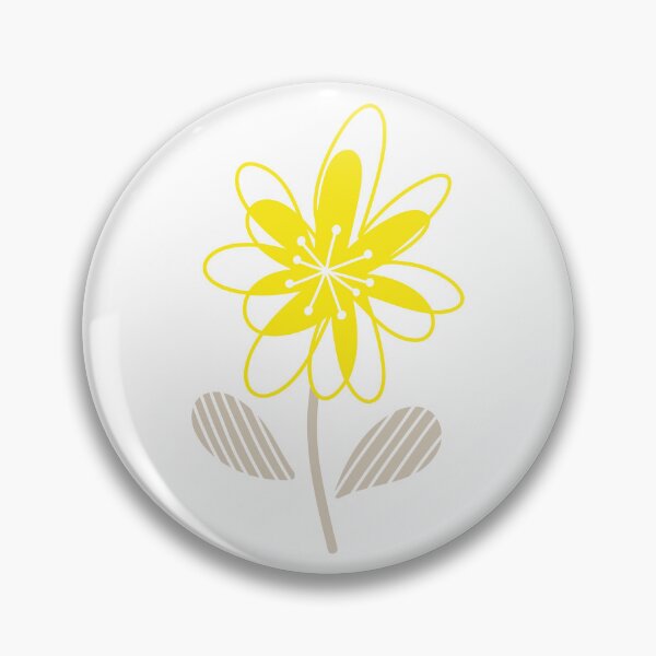 Item preview, Yellow Beige Botanical Floral Flower designed and sold by Nicola-Rowe.