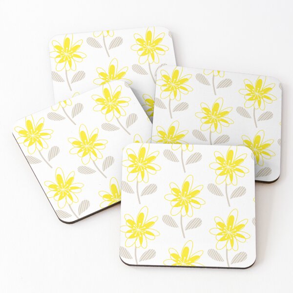 Item preview, Yellow Beige Botanical Floral Flower designed and sold by Nicola-Rowe.
