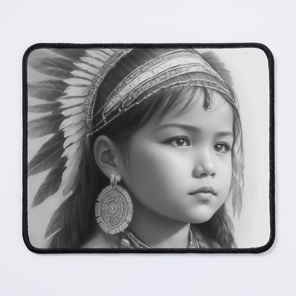 Item preview, native child portrait designed and sold by Museum Of Non-Existing Art.