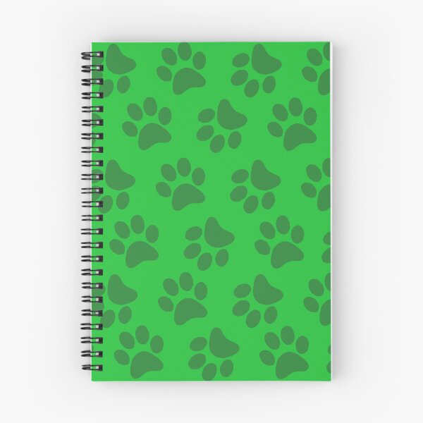 Item preview, dog footprints green designed and sold by ZiphGames.