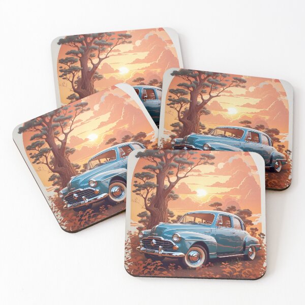 Item preview, Sunset Drive through Blooming Fields designed and sold by Ceemko's Vintage Corner.