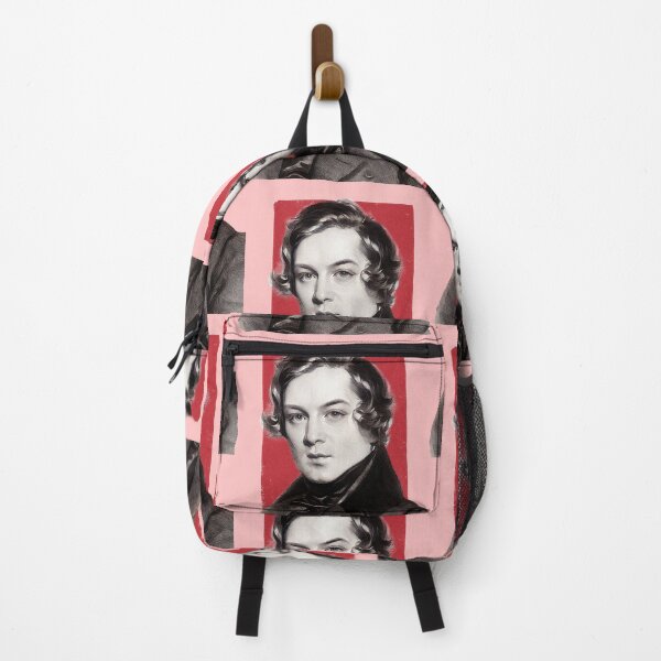 Item preview, German Composer Robert Schumann - red - illustration  designed and sold by Litstoy.