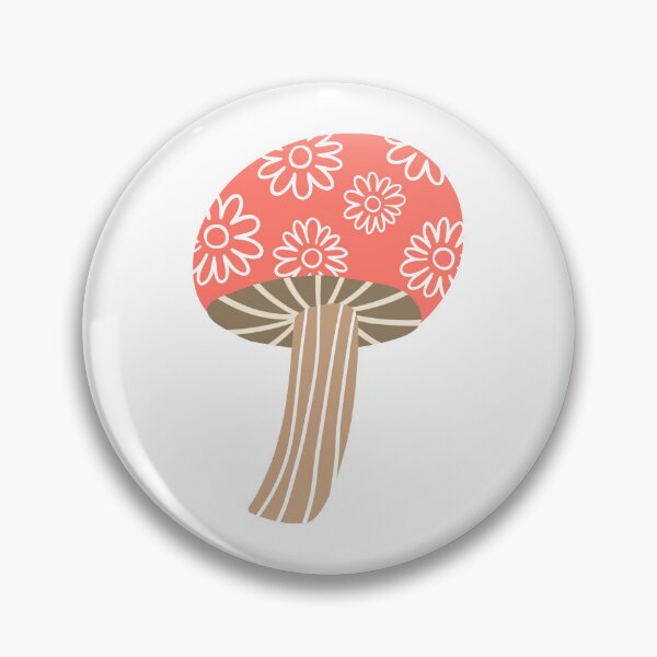 Item preview, Red round Mushroom Fungi  designed and sold by Nicola-Rowe.