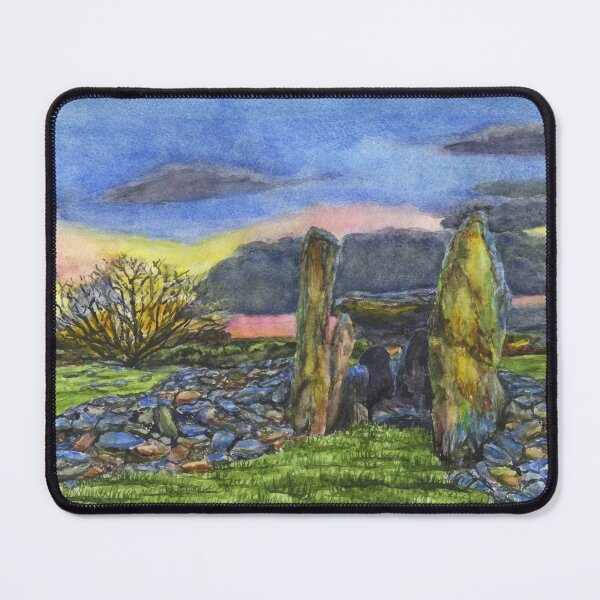 Item preview, Siambr Gladdu Trefignath/ Trefignath Burial Chamber, Caergybi/ Holyhead, Ynys Môn/ Anglesey designed and sold by LymphomaLass.