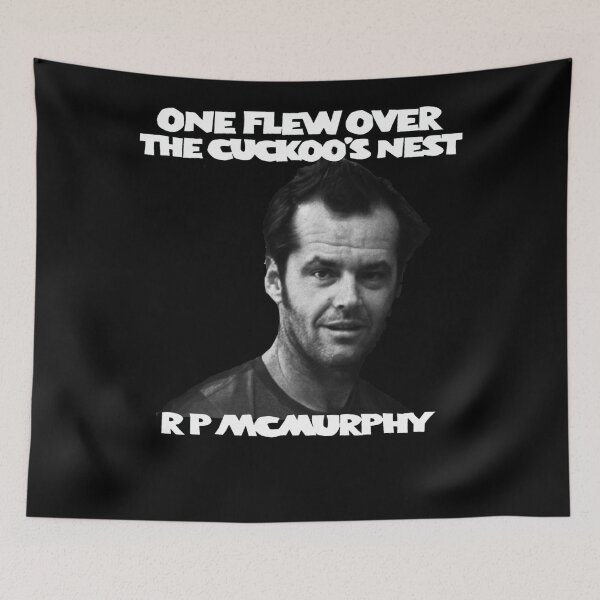 Item preview, The one flew over the cuckoo's nest RP MCMurphy designed and sold by RogerBlackWhi.