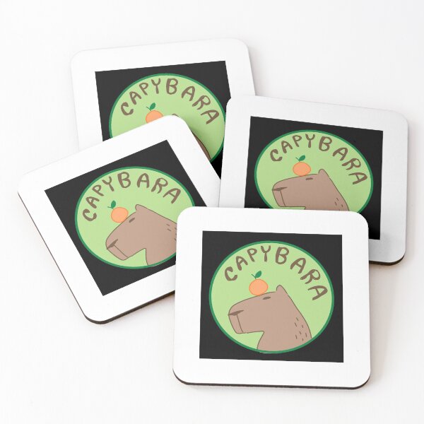 Item preview, cute capybara designed and sold by jc-handy46.