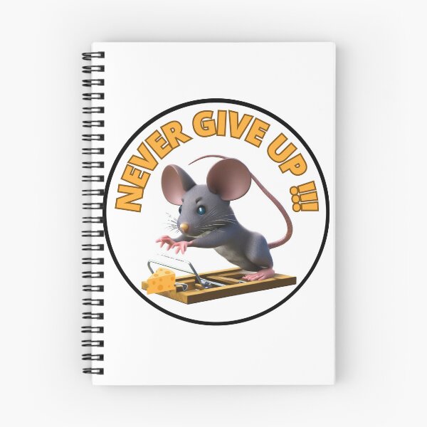 Item preview, Never give up! designed and sold by PolishBrand.