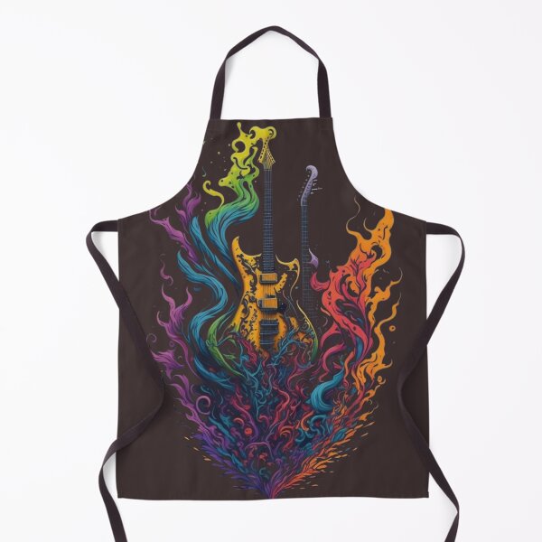 Item preview, Vibrant Guitar Serenade - Colorful Musical Art designed and sold by KereetsaOne.