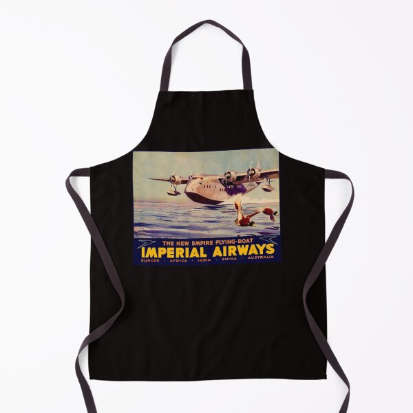 Item preview, IMPERIAL AIRWAYS Flying Boat Travel Advertising Print designed and sold by LORDAMPIERA.
