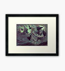Crows, Candles Framed Print