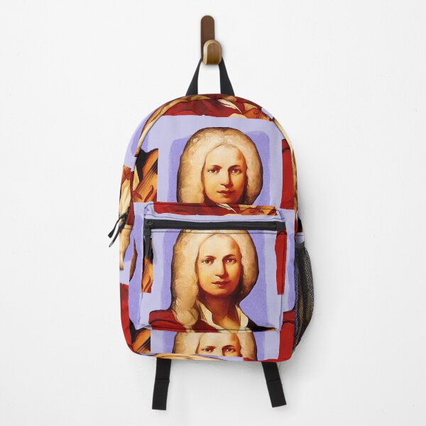 Item preview, Italian Composer Antonio Vivaldi - purple - illustration  designed and sold by Litstoy.
