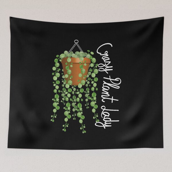 Item preview, Crazy Plant Lady - String Of Pearls designed and sold by Ayesha Saleem.