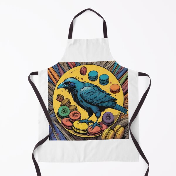 Item preview, Pop up Blue crow and macaroons designed and sold by Amitbasri.