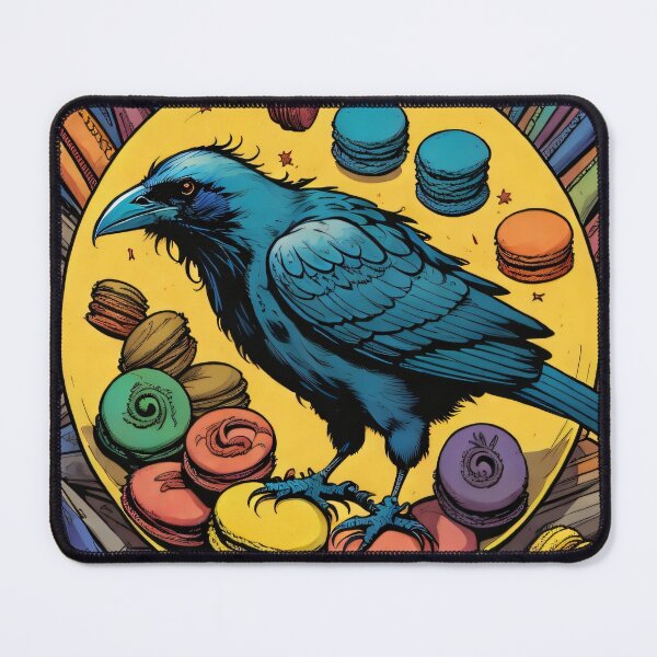 Item preview, Pop up Blue crow and macaroons designed and sold by Amitbasri.