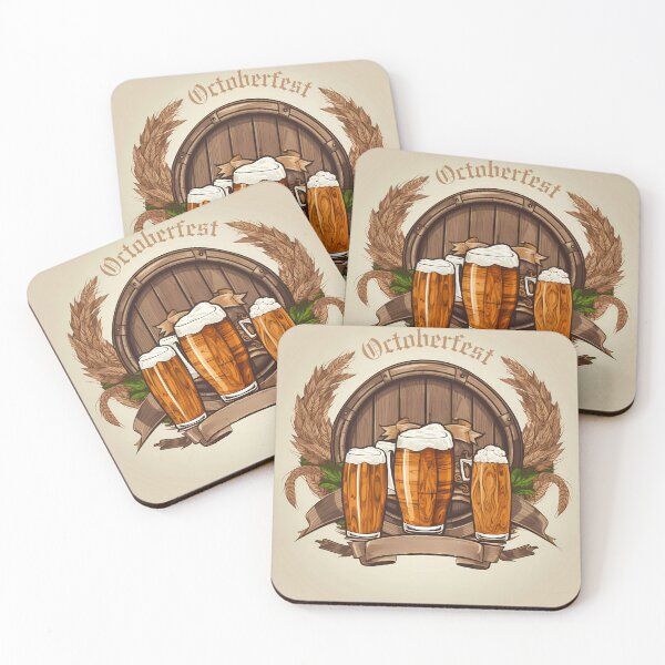 Item preview, Oktoberfest logo with Beer glasses.Oktoberfest festival concept. designed and sold by Good Mind Design.