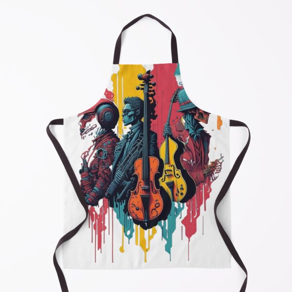 Item preview, Vibrant Guitar Serenade - Colorful Musical Art designed and sold by KereetsaOne.