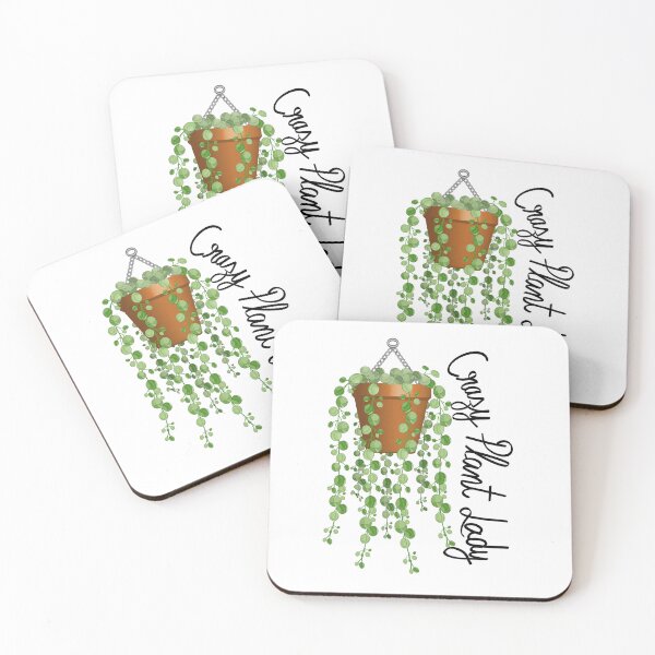 Item preview, Crazy Plant Lady - String Of Pearls designed and sold by Ayesha Saleem.