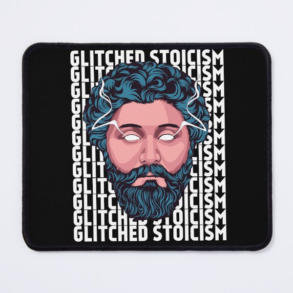 Item preview, Marcus Aurelius Glitched Stoicism Repeat designed and sold by DeYoungFashion.