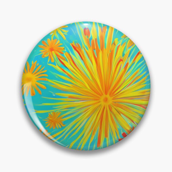 Item preview, Yellow flower explosion designed and sold by Photopat.
