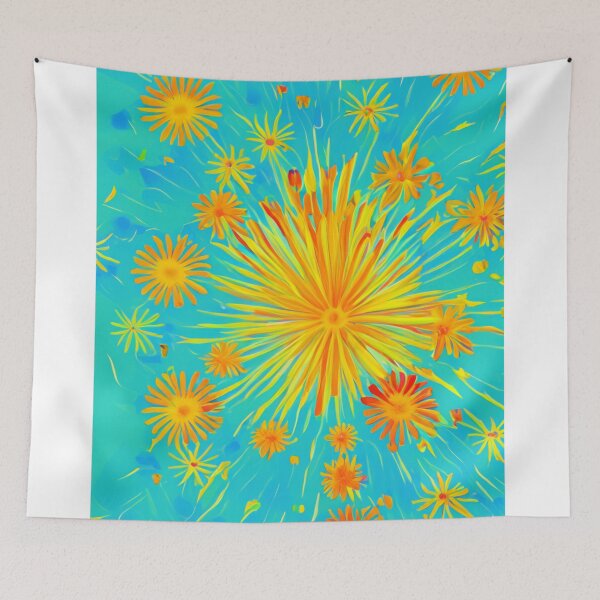 Item preview, Yellow flower explosion designed and sold by Photopat.