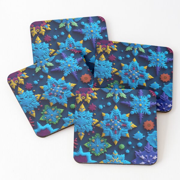 Item preview, Clothing pattern of colourful ice crystals designed and sold by likbatonboot.
