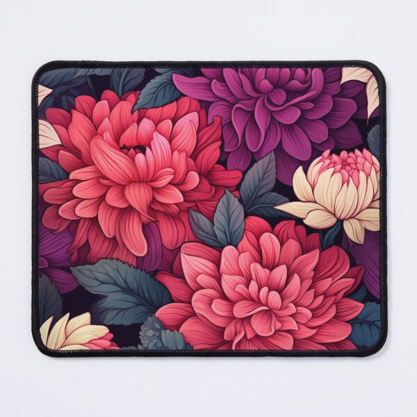 Artikelvorschau, Elegantes rosa und lila Pfingstrosen-Blumenmuster entworfen und verkauft von SmileshareShop.
