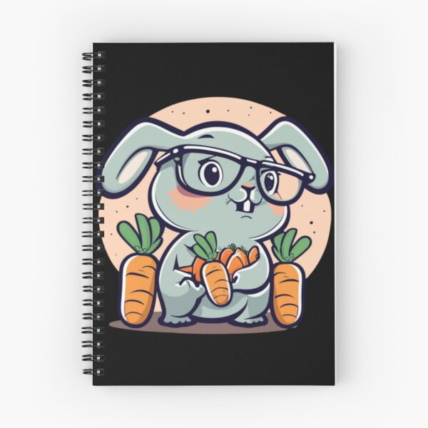 Item preview, A cute rabbit eating carrots designed and sold by Y2AA.