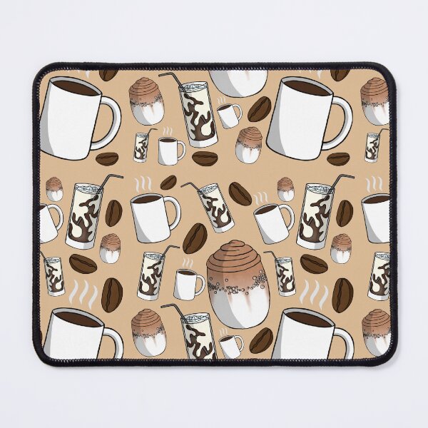Item preview, Cup O' Joe Pattern (Beige) designed and sold by honeybeepaper.