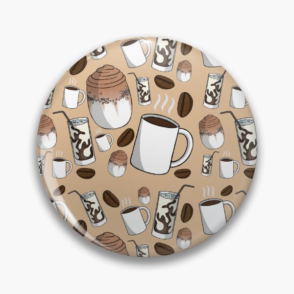 Item preview, Cup O' Joe Pattern (Beige) designed and sold by honeybeepaper.