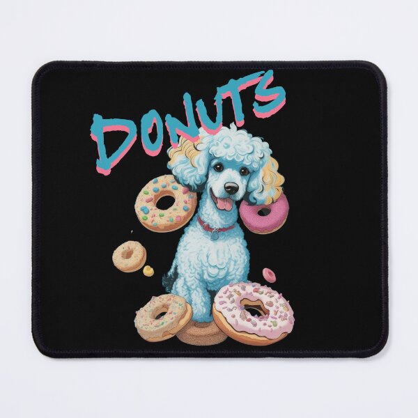 Item preview, Dogs and Donuts Poodle designed and sold by LaldyAnimals.