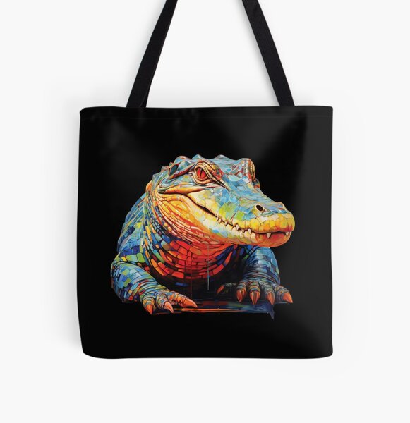 Alligator Crossbody bag, Louisiana purse, florida bag, gator gift, cajun  art
