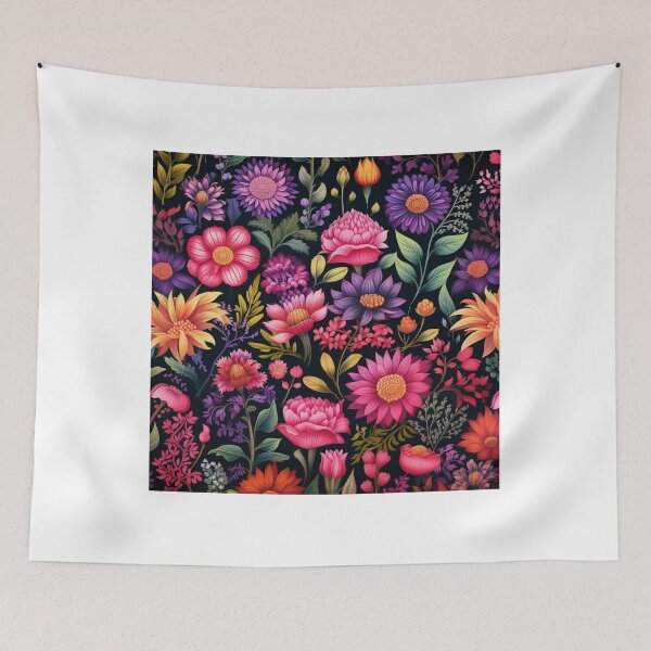 Item preview, Elegant garden flowers pattern designed and sold by SmileshareShop.