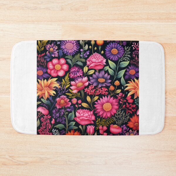 Item preview, Elegant garden flowers pattern designed and sold by SmileshareShop.