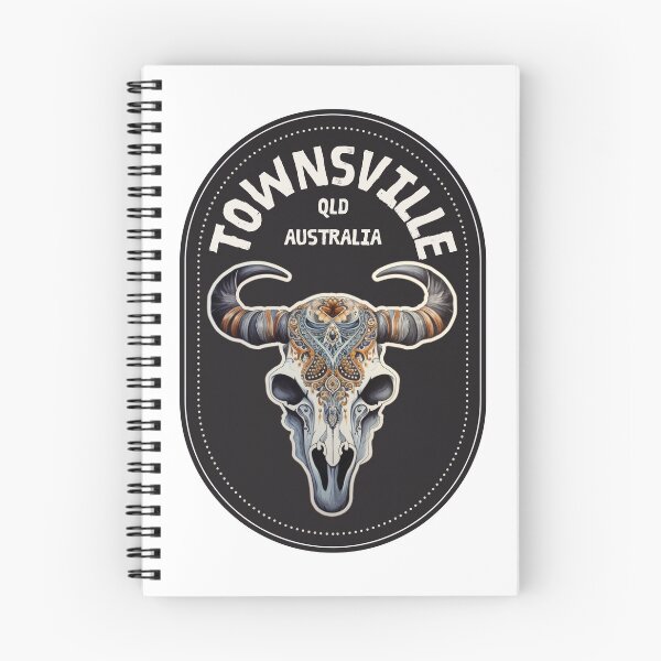Item preview, Townsville Queensland Australia Cow Skull designed and sold by Fallowfields.
