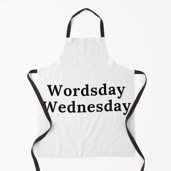 Item preview, Wordsday Wednesday - Black Text designed and sold by TheKnightWriter.
